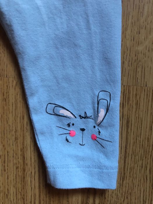 Zestaw dwupak legginsy dla dziewczynki, 62/68, Lupilu
