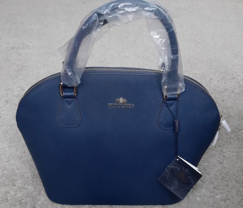 NOWA Skórzana Torba torebka Wittchen skóra Saffiano