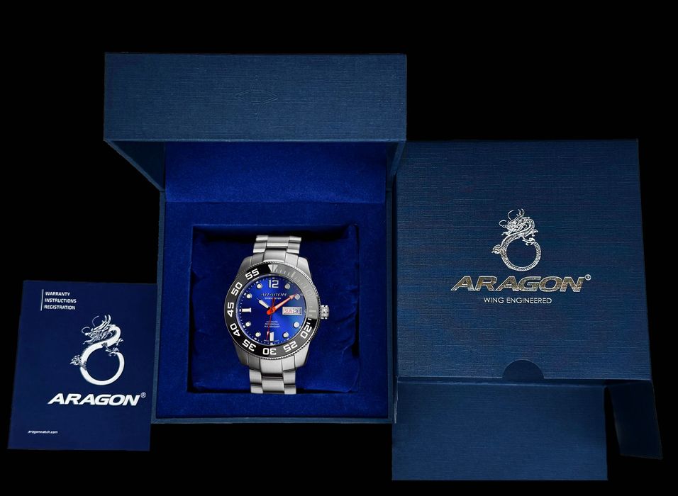 Часы ARAGON Divemaster 4 A198BLU 42 mm Ceramic Sapphire Automatic