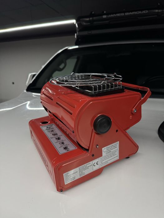 Aquecedor gas cartucho portatil