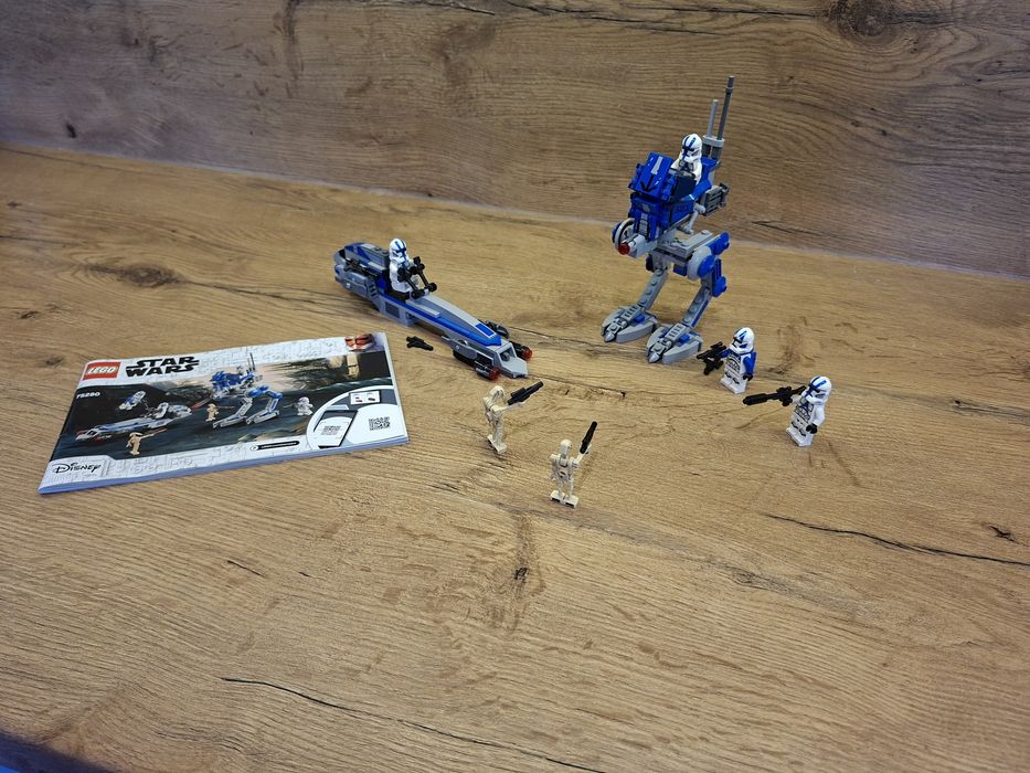 Lego star wars 75280 żołnierze klony z 501 legionu