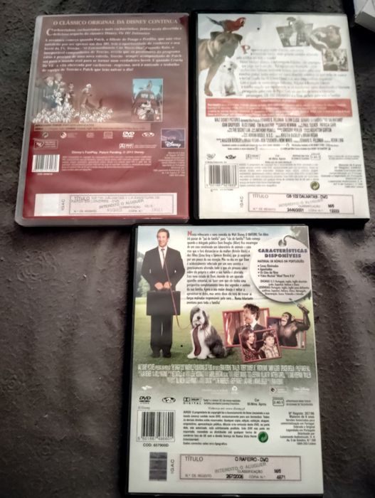 DVDs Filmes Infantis Como Novos
