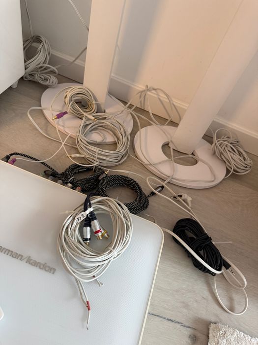Harman/ KARDON kino domowe BIAŁE
