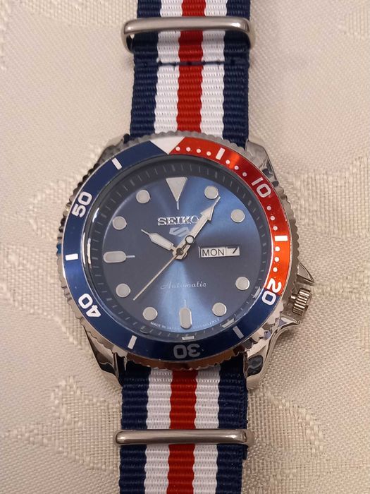 Seiko V novo estilo náutico