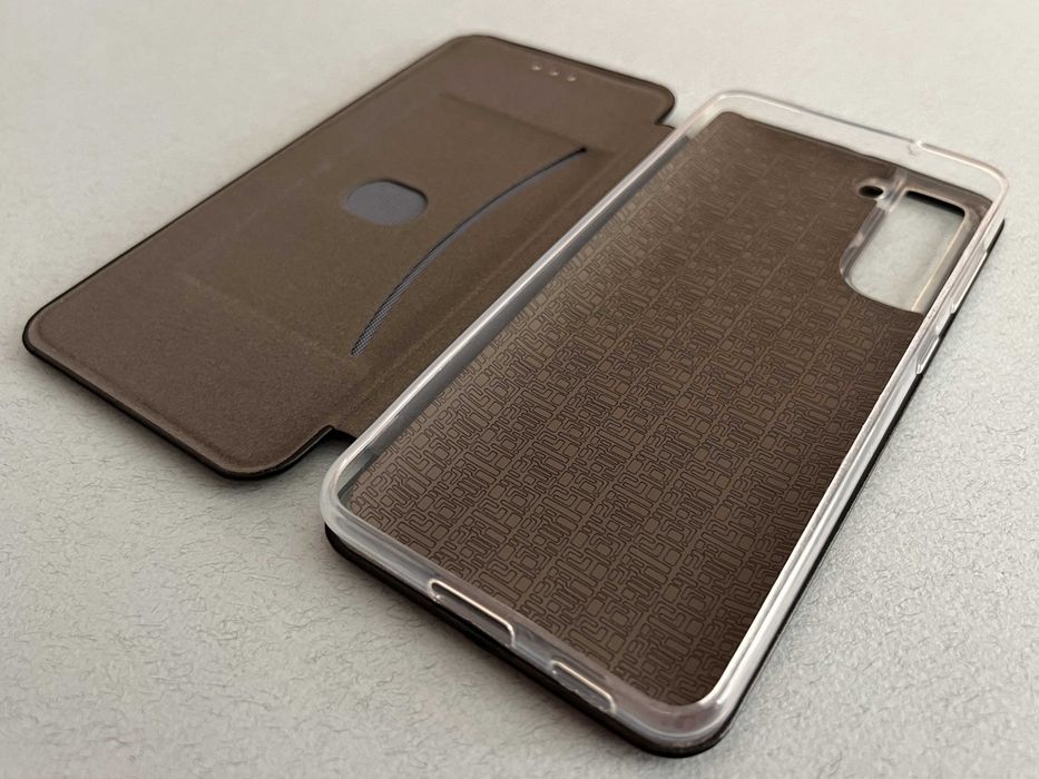 Samsung Galaxy S21 FE чохол книжка Baseus шкіра слоти для карт чехол