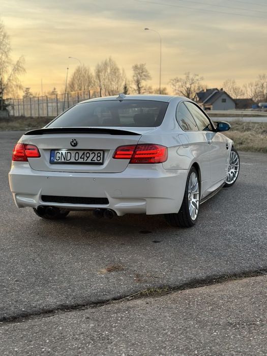 BMW E92 Lotka Spojler Tylna Dokładka M-performance Czarny Połysk