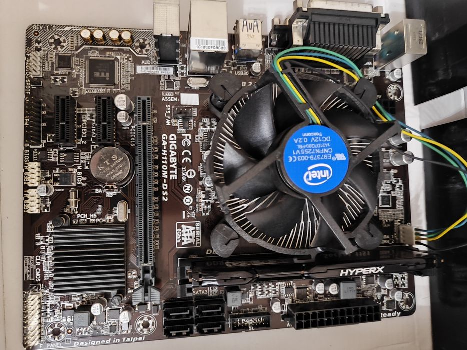 Płyta h110, Pentium G4600 4GB RAM