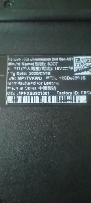 Laptop Lenovo Chromebook 100E
