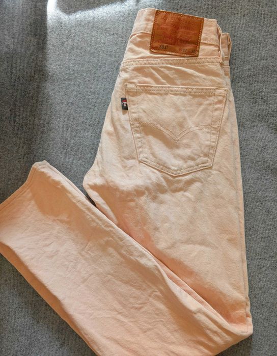 Джинси levi's fresh 501 premium mushroom з екоколекції з грибочком