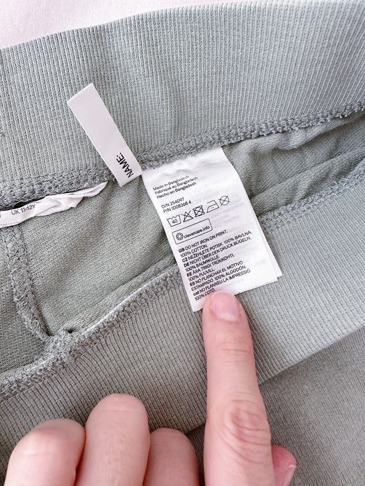 Зелені спортивні штани джогери на хлопчика (10-11 років 146 см)