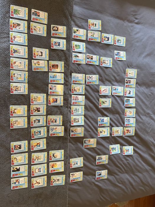 Cartas dragon ball z panini 1996