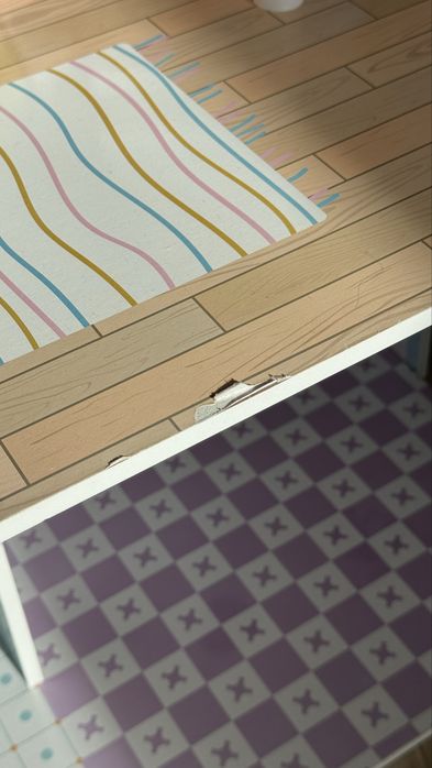 Domek dla lalek XXL taras, pietro, balkon