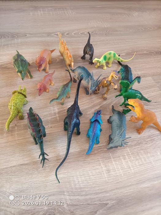 Stado dinozaurów
