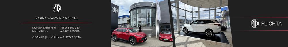 MG Plichta Gdańsk Grunwaldzka top banner