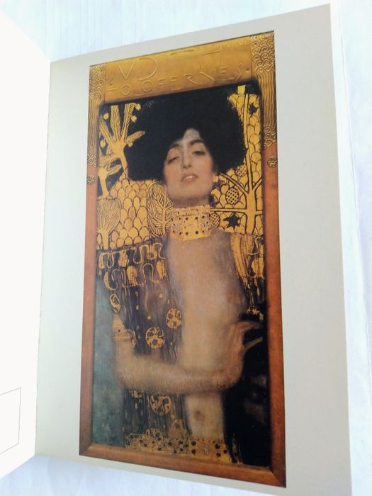 GUSTAV KLIMT, livro de 30 postais novos, com pinturas 1897 a1917/18