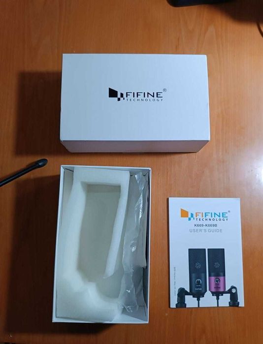 Продам Мікрофон  Fifine K669 (стан нового - пампон в подарунок)