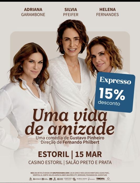 Uma vida de amizade bilhete duplo - casino estoril