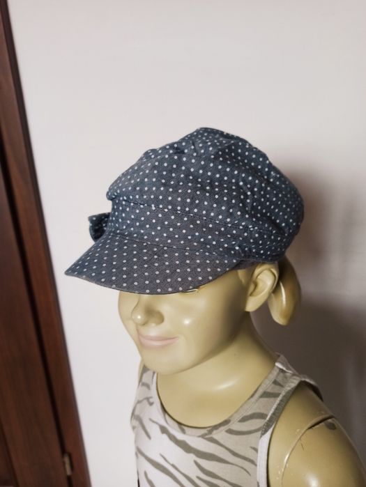 Sg Czapka dla dziewczynki 52 , kaszkiet dla dziewczynki H&M