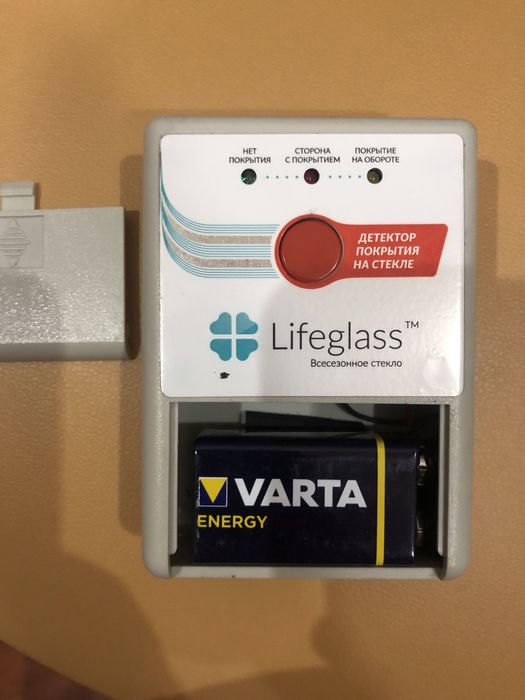 Детектор покрытия на стекле Lifeglass