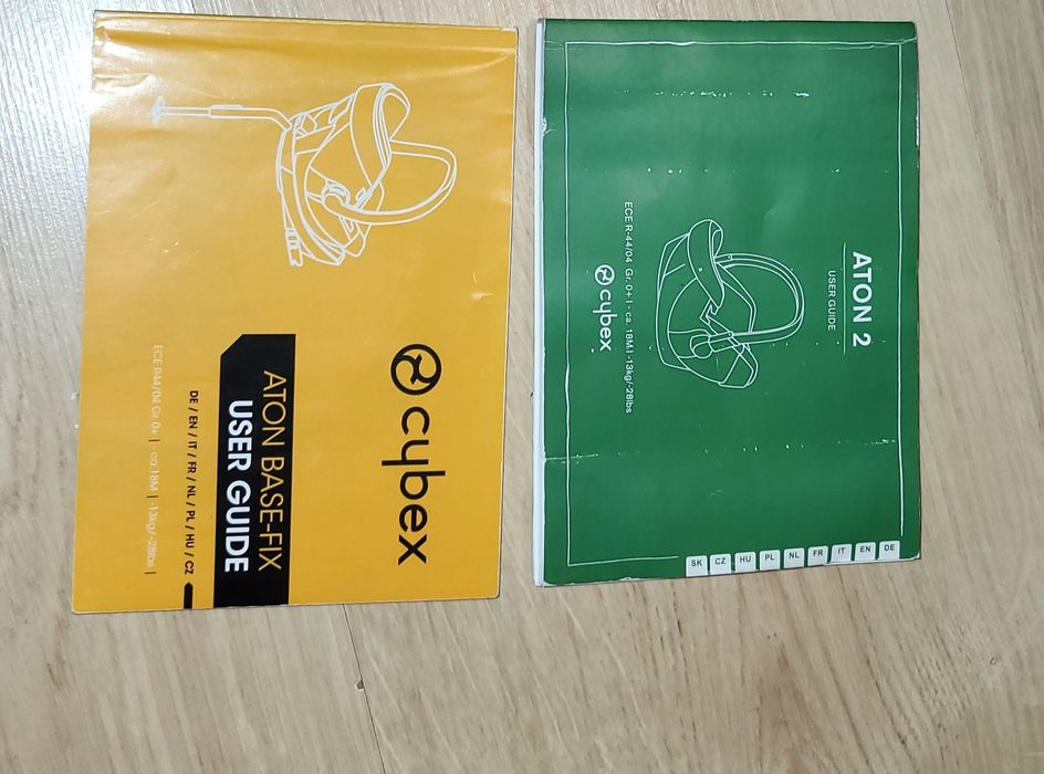 Fotelik samochodowy  Cybex Aton 2 + Baza izofix