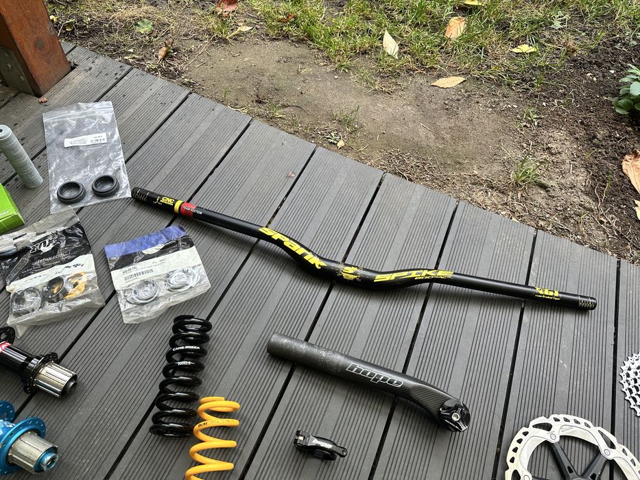 CZĘŚCI Rowerowe Enduro DH Górskie Carbon X0 Mavic Hope Rock Shox