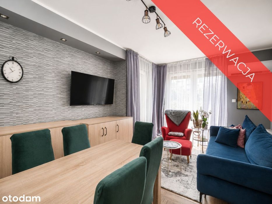 Myśliwska | 4 pokoje | 65,69 m² | ogród z tarasem