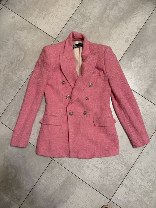 Твидовый пиджак зара С