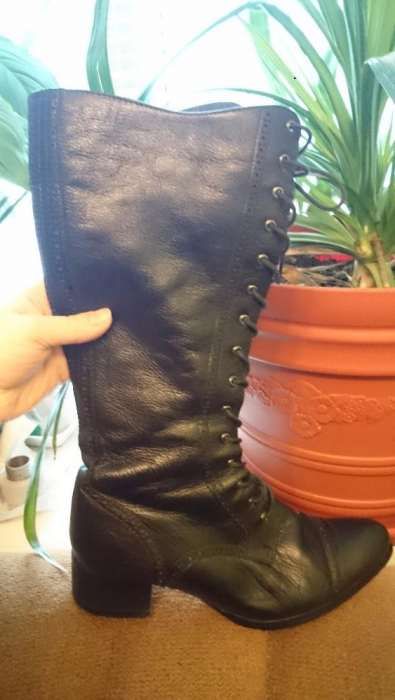 Зимние сапожки натур.кожа