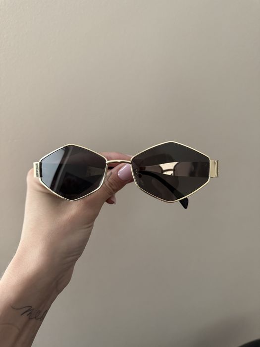 Okulary złote Celine