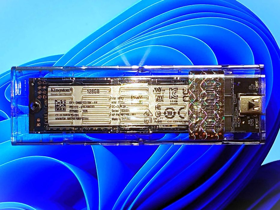 Зовнішній SSD Kingston 128GB‼️USB Type-C™ / USB-A