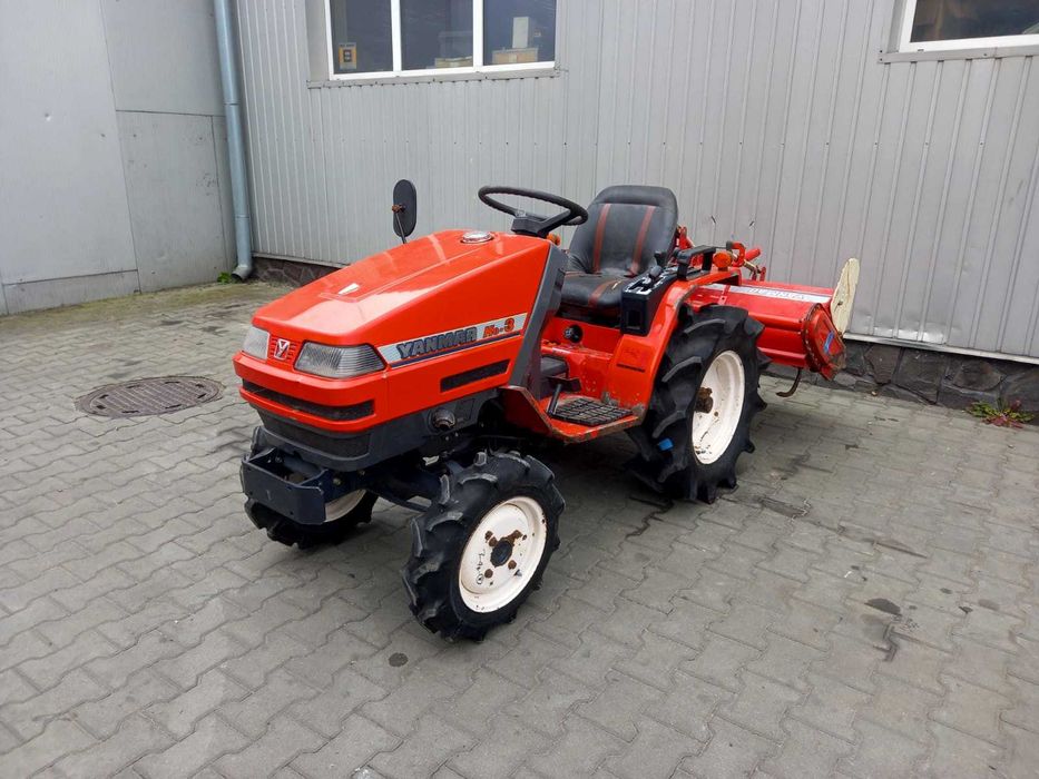 Japoński traktorek Yanmar KE 3 z glebogryzarką 4x4 13 km