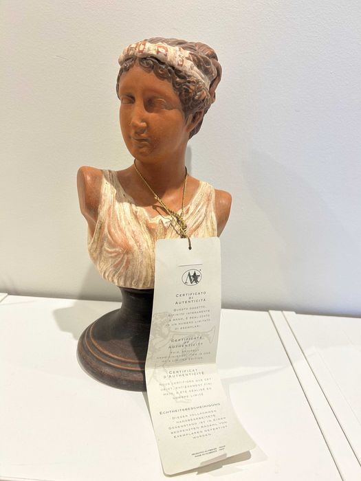 Busto Escultura Paolo Marioni (Itália) – Edição com Certificado