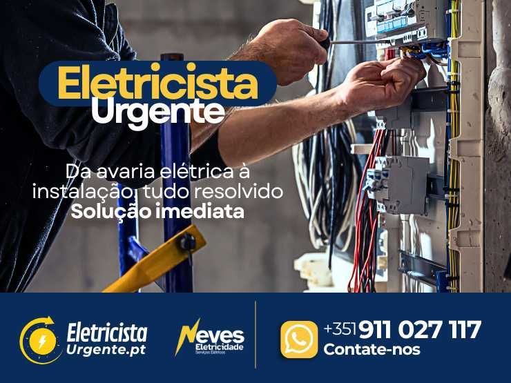 Eletricista  Urgente - Reparação de Avarias Elétricas