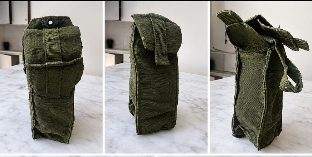 Bolsa Militar Tática Verde Oliva Vintage