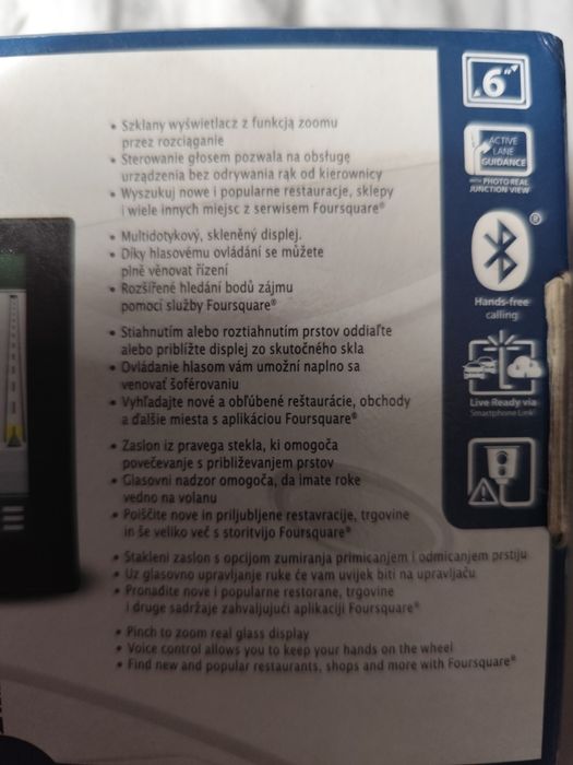 Nawigacja Garmin z rejestratorem jazdy bezterminowe aktualizacje ideał