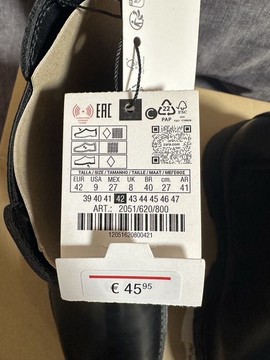 Ботинки челси мужские Zarra