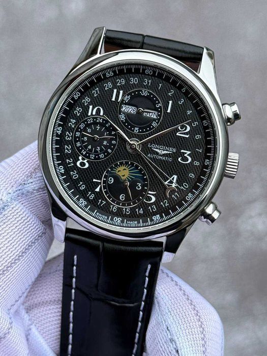 Швейцарские механические часы Longines Collection Moonphases