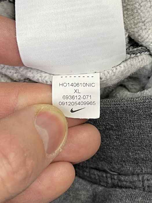 Nike air штаны 13-15 лет 158-170 см подростковые серые на манжете