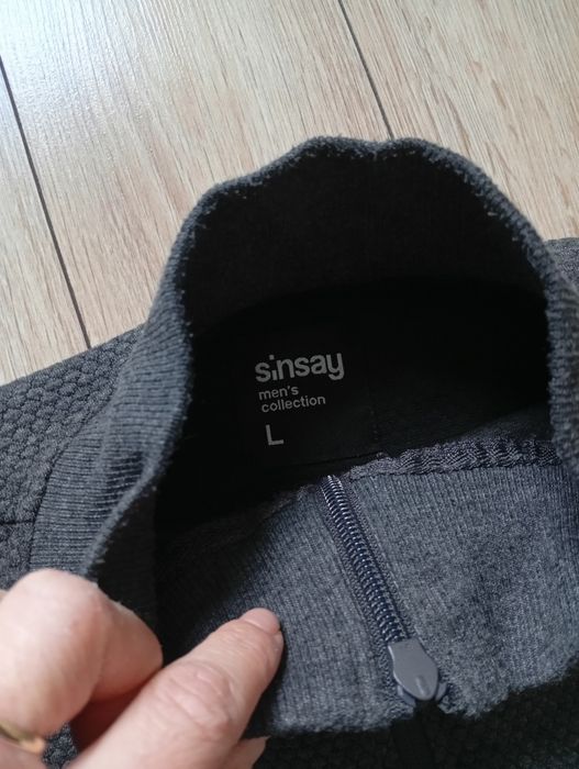 Sweter męski ze stójką NOWY