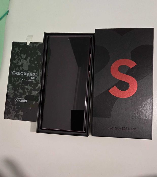 Telemóvel, Samsung Galaxy S22 Ultra 5G - 256GB - cor Burgundy