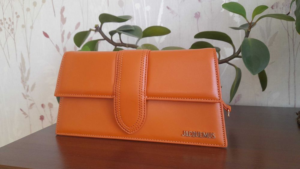 Torebka Jacquemus kolor koniakowy brąz