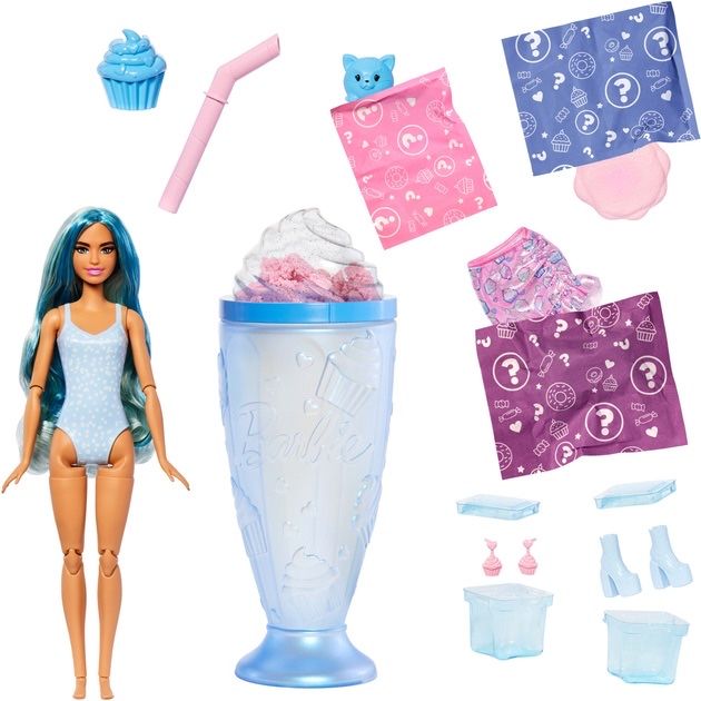 Лялька Barbie Pop Reveal Улюблені солодощі Блакитний мілкшейк