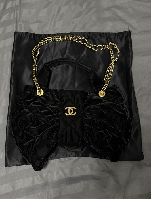 сумка Chanel бархатная