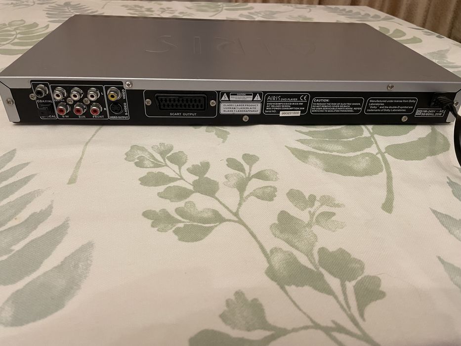 AIRIS L115 DVD Video Player with Remote Control64729432718081122