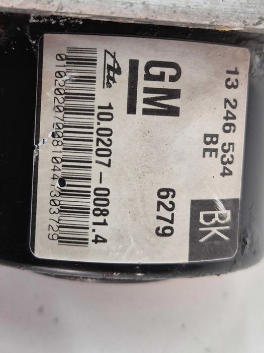 opel astra h zafira b pompa hamulcowa sterownik abs esp