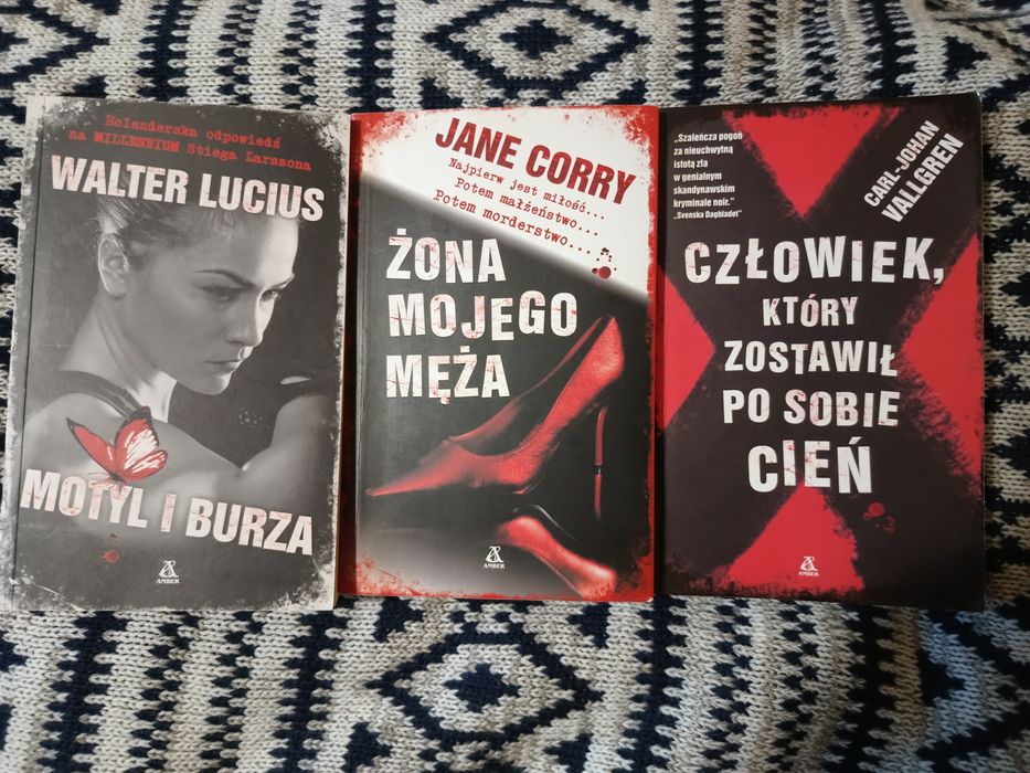 Zestaw książek Jane Corry Vallgren Walter Lucius