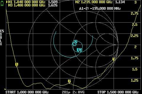 Антена для РЕБ 1040-1400МГц