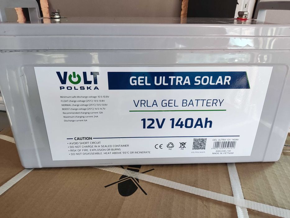 Akumulator Gel Ultra Solar 110 Ah - Volt Polska