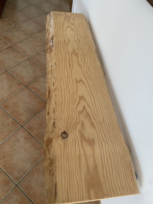 Prateleira madeira maciça