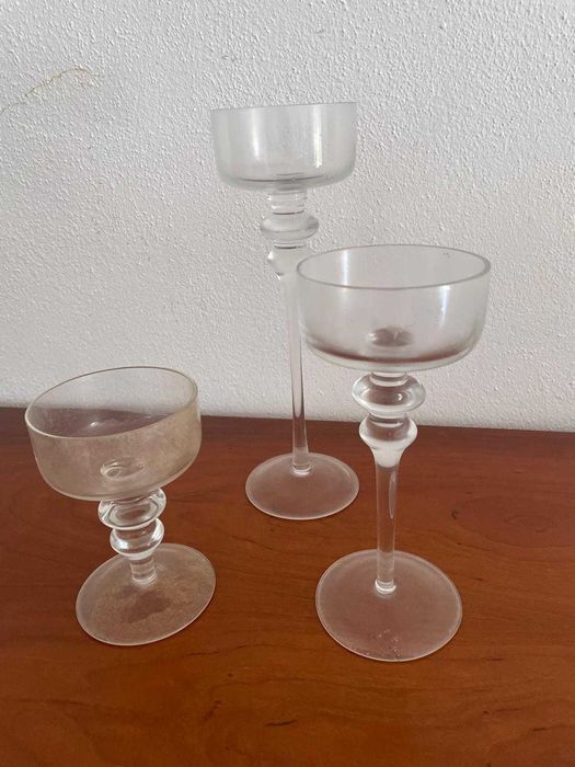 Bomboneiras de vidro muito elegantes